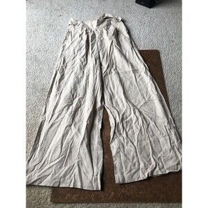 Free The Label Women Monaco Linen Pant Size Medium